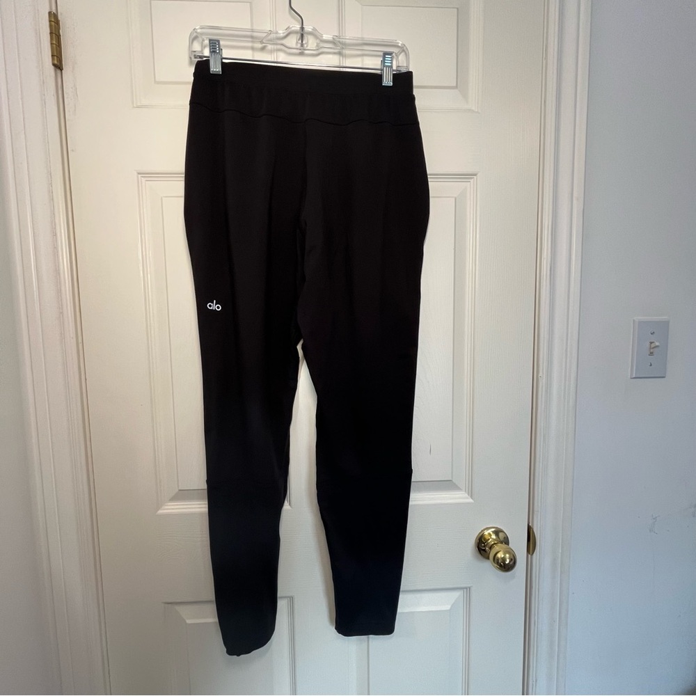 ALO Yoga Black Track Pants Size Small - Picture 4 of 8